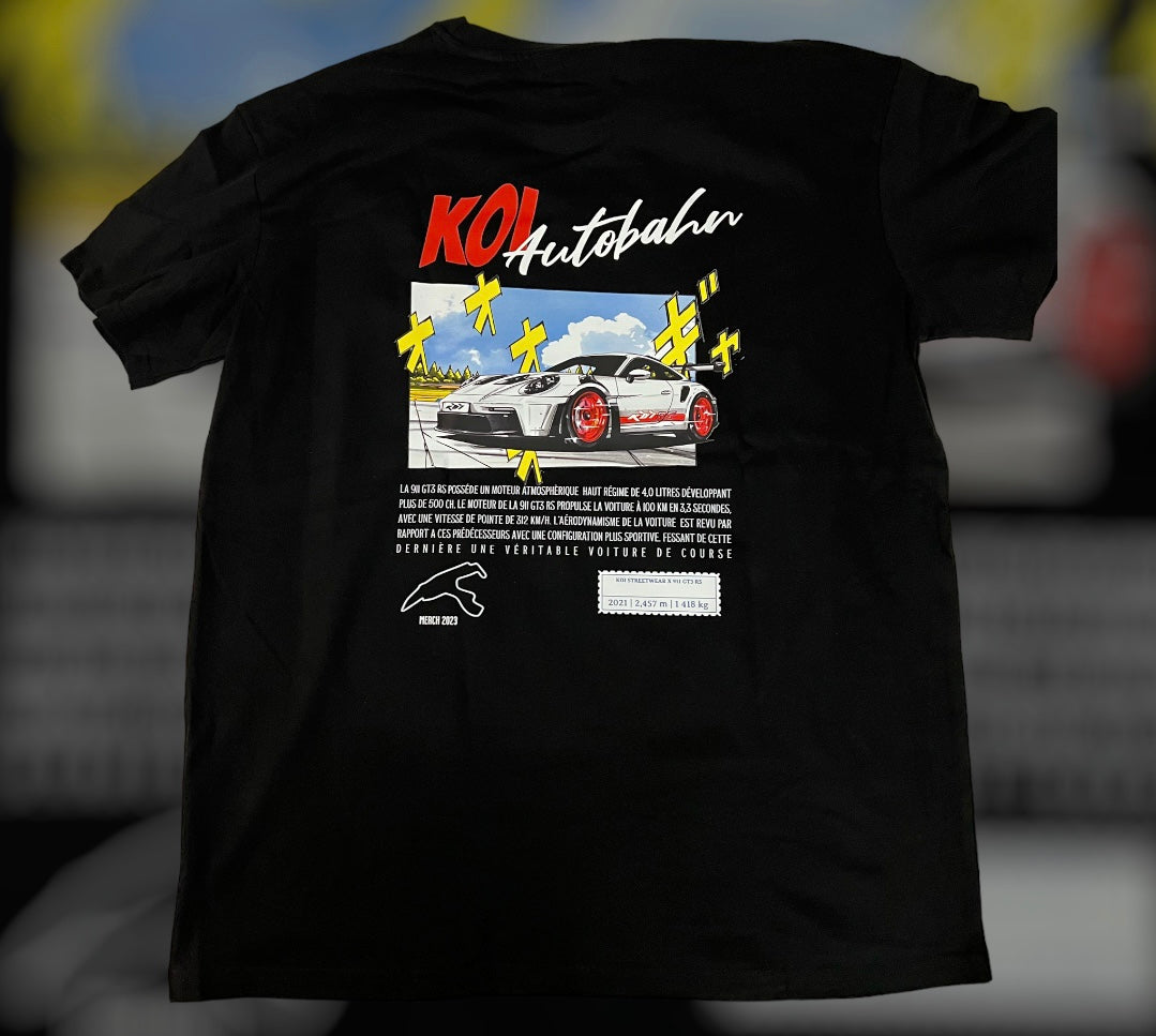 TEE SHIRT KOI X 911 GT3