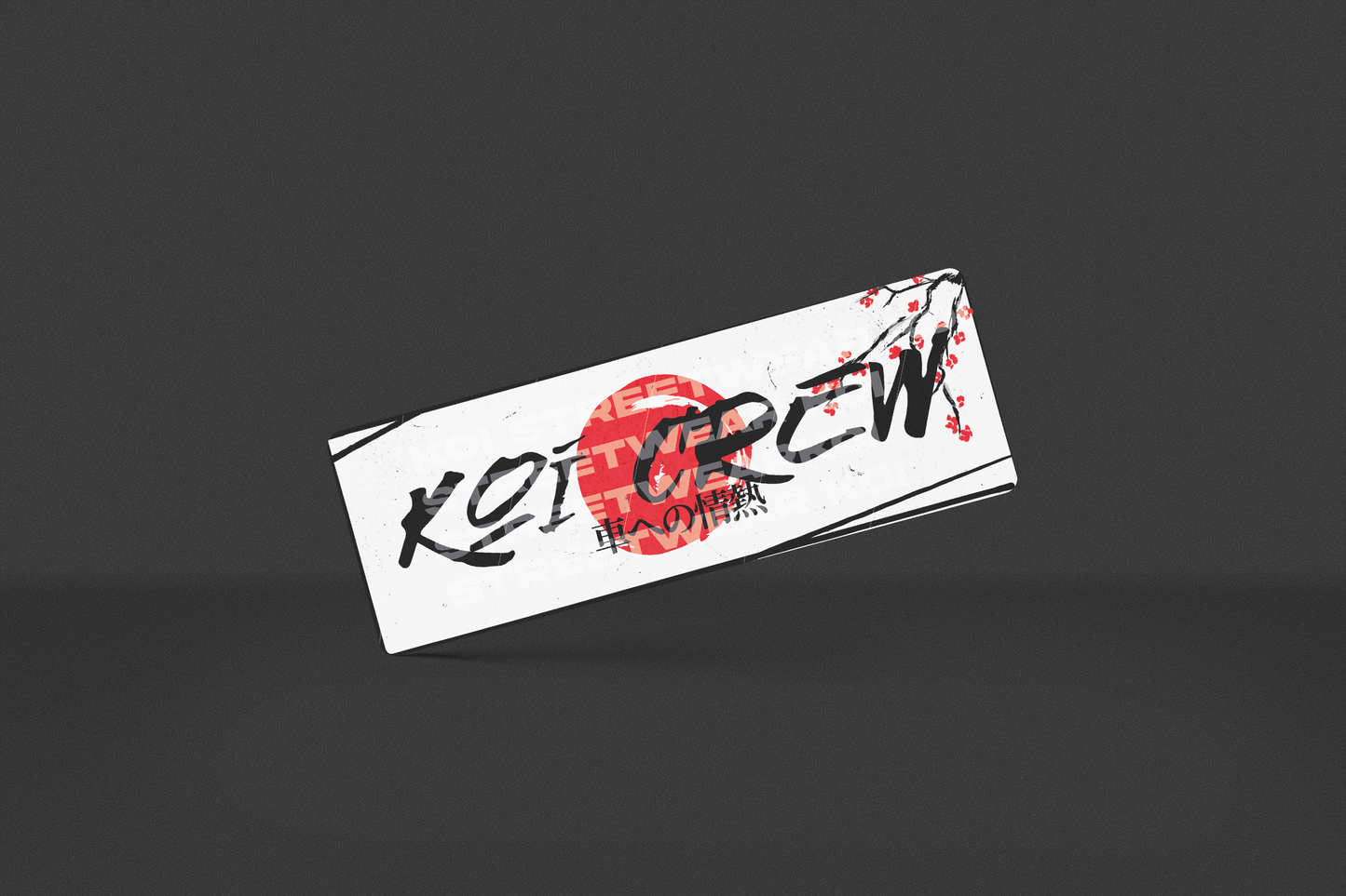 STICKER KOI CREW