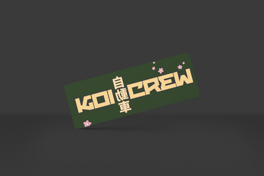 STICKER KOI CREW VERT