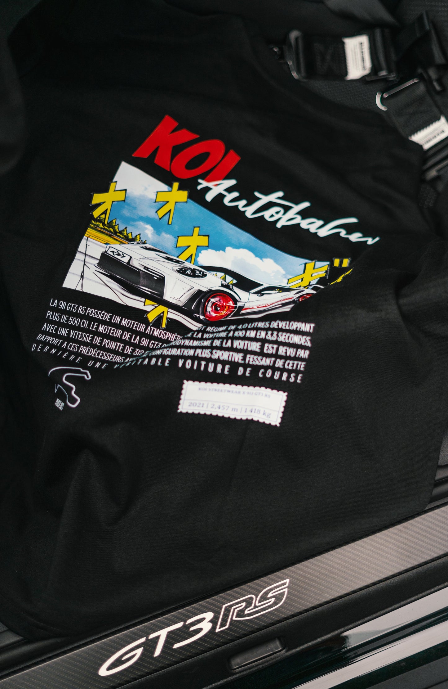 TEE SHIRT KOI X 911 GT3