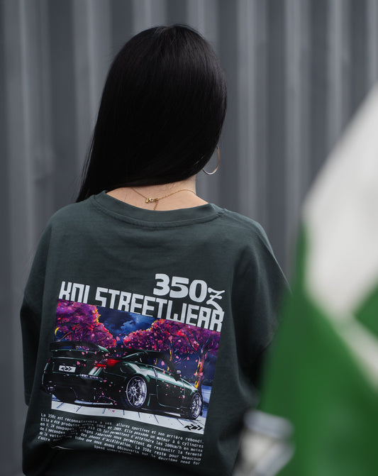 TEE SHIRT VERT KOI X GREENZ 350Z