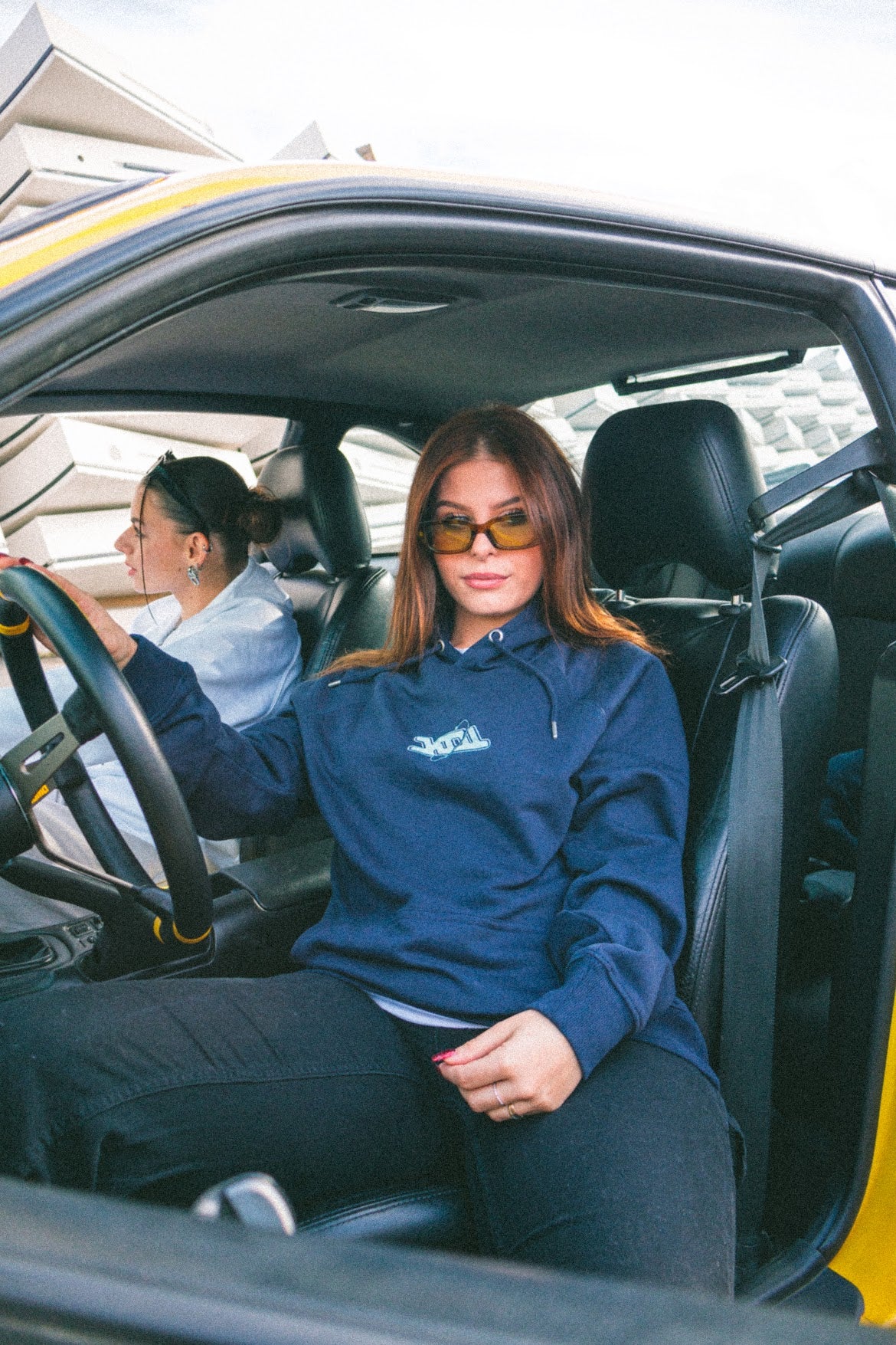 HOODIE S14 BLEU MARINE