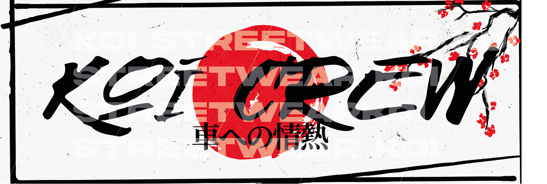 STICKER KOI CREW