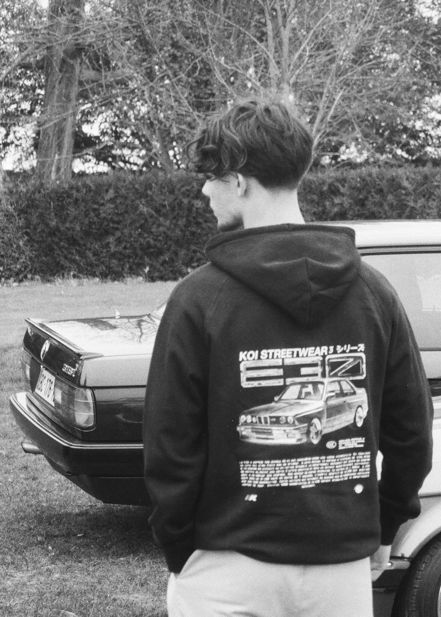 HOODIE BRODÉ KOI E30