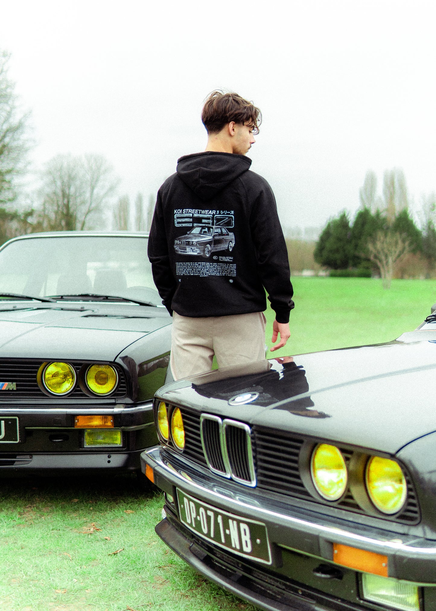 HOODIE BRODÉ KOI E30