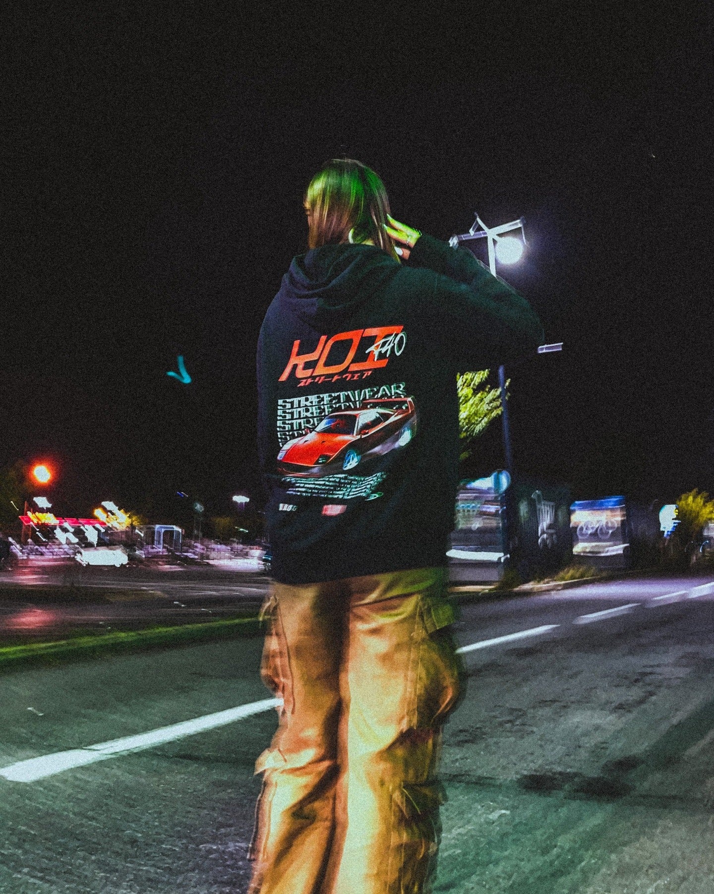 HOODIE BRODÉ "KOI F40"